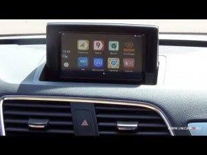 Audi Q3 и блок навигации ROiK Android 5.0.2