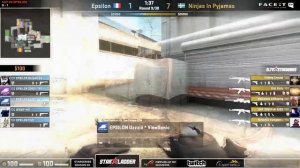 CSGO StarLadder S12: NiP vs Epsilon G2 | Ninjas in Pyjamas vs Epsilon Esports G2 (14.01.2015)