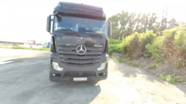 Мерседес МР5. Работа в ТК Деловые Линии водителем категории Е. смотреть онлайн