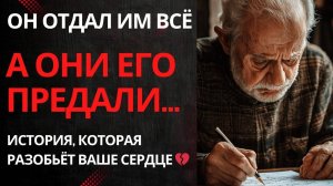 Он отдал им всю жизнь, а они отправили его в дом престарелых