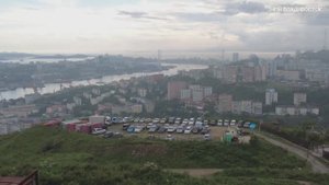 Владивосток вид с сопки Комарова 19 июля 2023.