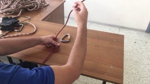 ВОСЬМЕРКА ОДНИМ КОНЦОМ / ОБУЧЕНИЕ ВЯЗКИ УЗЛА