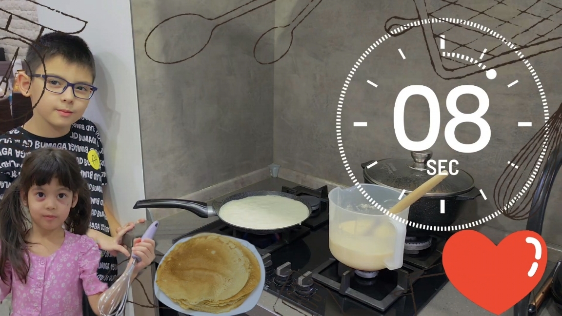 Готовим блинчики