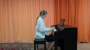 Никитина Дарья 9 лет , И. Беркович "Этюд"