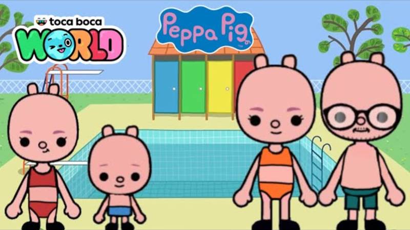 🐷 СВИНКА ПЕППА В ТОКА БОКА 🌊 Плаванье ❤️ Toca Boca World