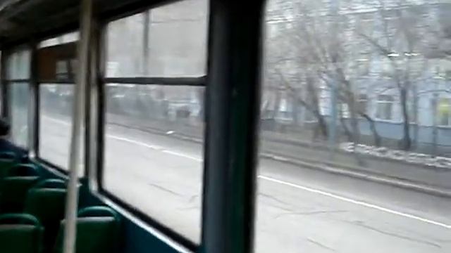 2008.11.30 Трамваи на улицах Тукая, Татарстан в Казани, маршруты 7 и 3 MOV05164