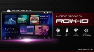 Универсальный блок навигации для всех штатных мониторов ROiK10/AirTouch Performance7