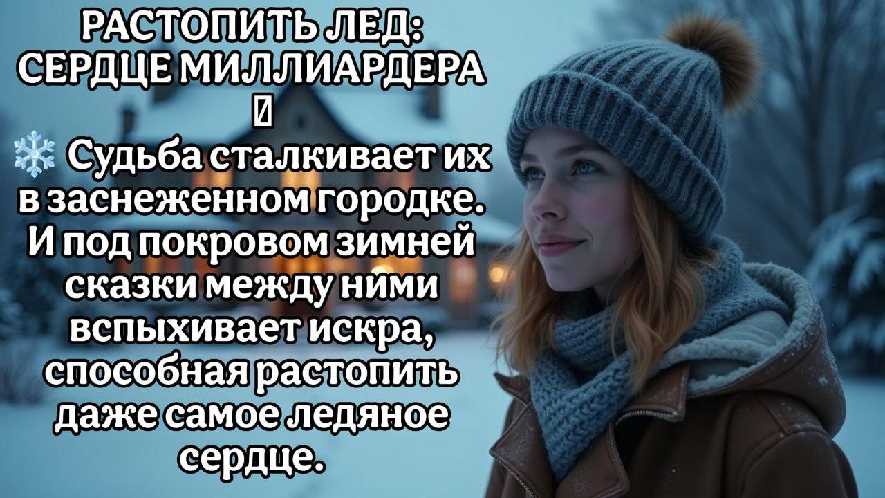 РАСТОПИТЬ ЛЕД: СЕРДЦЕ МИЛЛИАРДЕРА (Аудиокнига Романтика)