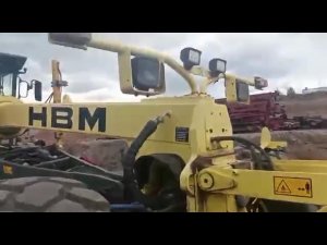 Продажа автогрейдера HBM / Обзор деталей