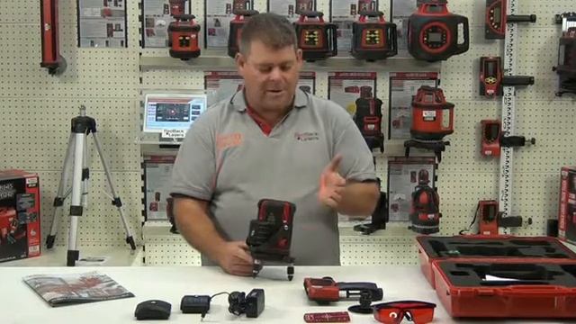RedBack Lasers CX510 Multi line laser level - Features смотреть онлайн