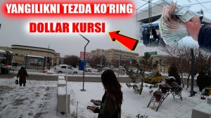 Bugungi yangilikni tezda ko'ring Bank va Urganch bozorini dollar kursi