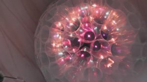 Светящийся шар - гирлянда из пластиковых стаканчиков. Сфера из пластиковых стаканов Сверкающий шар