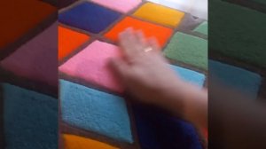 тафтинговый коврик ручной работы