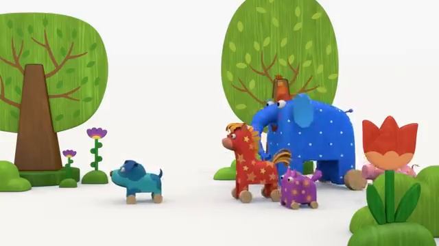 Деревяшки — Сборник развивающих мультфильмов для малышей — Топ серий
