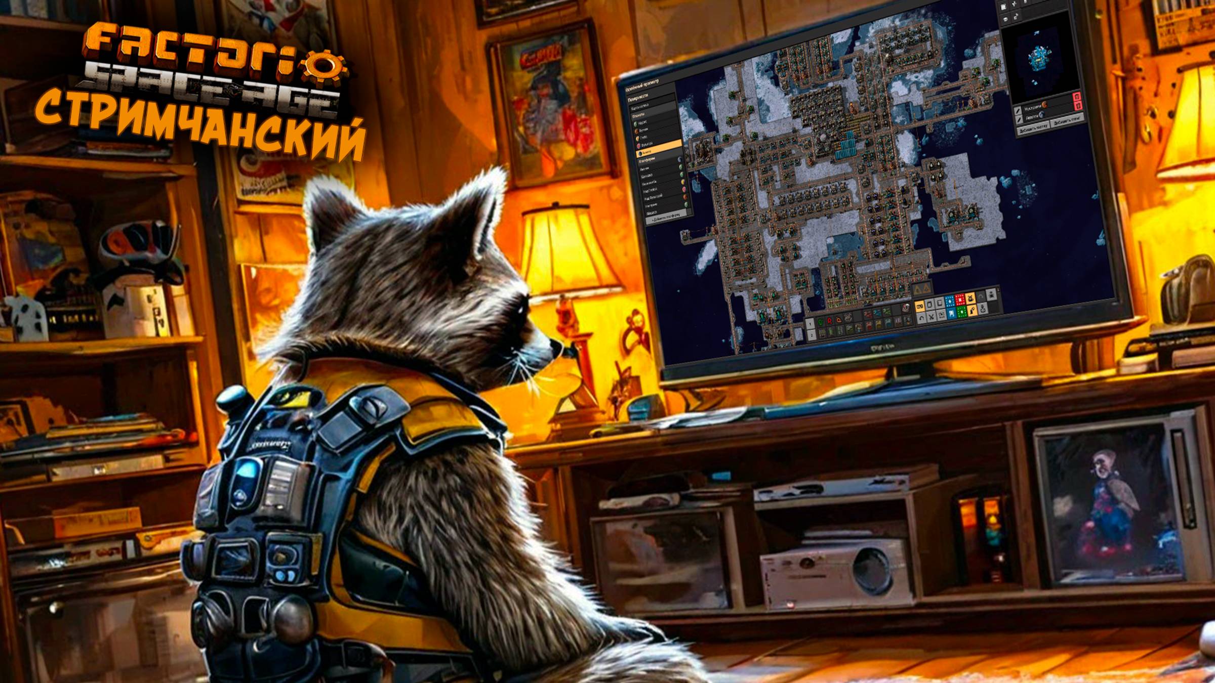 Factorio Space Age | Ламповый СТРИМЧАНСКИЙ