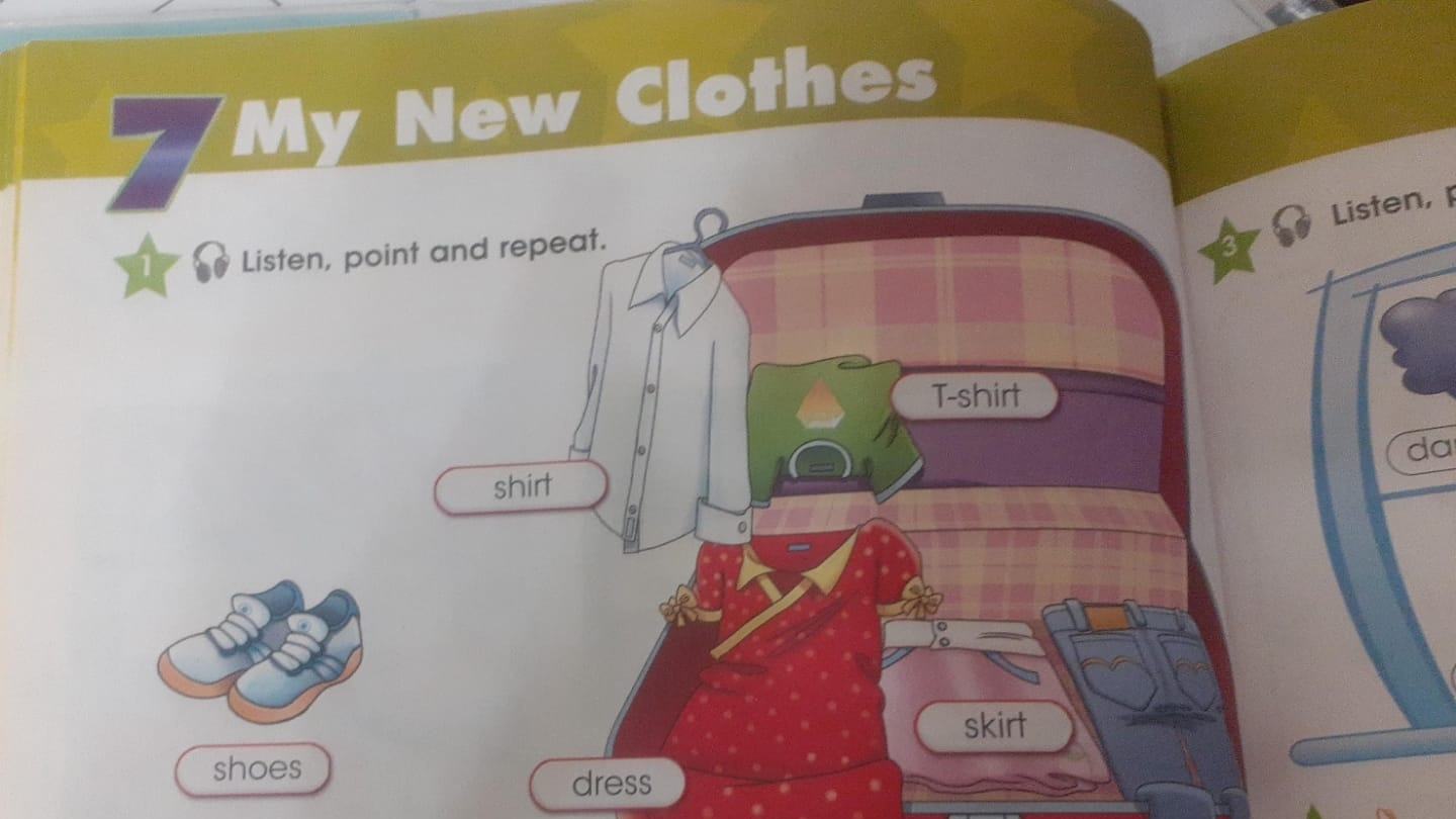 стр 20, workbook part 2,  модуль 1, starlight 3. рабочая тетрадь, часть 2, модуль 1, my new clothes