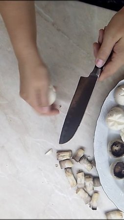 Украшение "звездочка" на грибах.