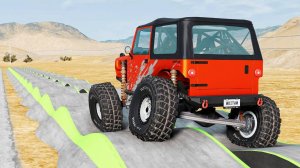 Подвеска Краш ТЕСТ! - BeamNG.drive игра про машины