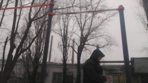 Заводское заводное подтягивание с Ромчиком