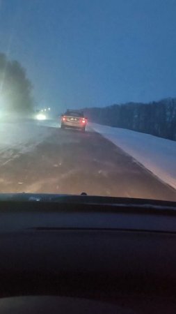 Будьте аккуратны, совсем чуть-чуть до вёсны🥶Метель и гололёд в Нск #топ10 #automobile #рекомендация