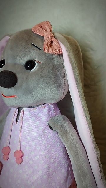 Интерьерная игрушка ручной работы "Зайка"