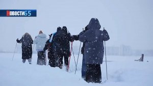 Без больших спусков и подъемов. В Ново-Александровске подготовили трассу для лыжных тренировок