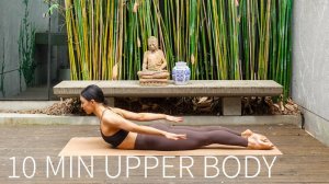 Move with Nicole - 10 MIN ARMS & UPPER BODY WORKOUT ｜｜ At-Home Pilates