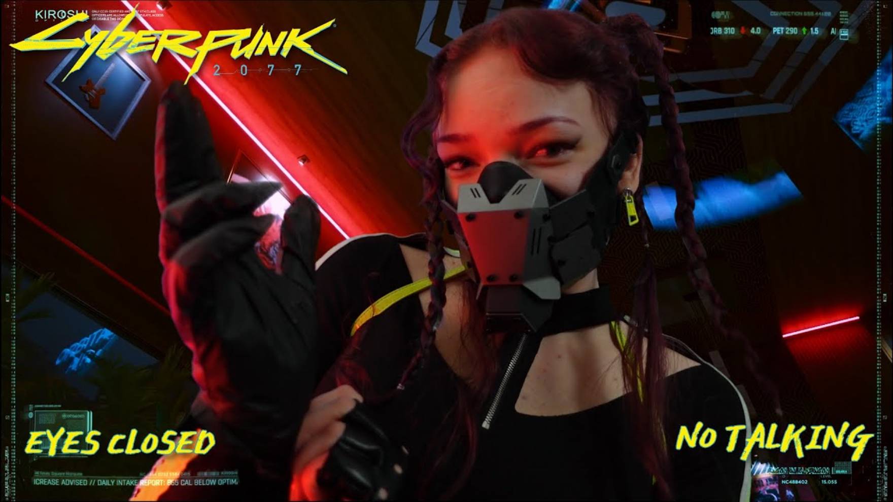 [Aen Ani ASMR] Cyberpunk ⚠️ watch with your eyes closed 🌐 Ripperdoc Check Up