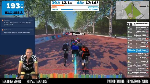 Zwift: London  3R Classique Flat Race - 4 Laps (C) - Win! смотреть онлайн