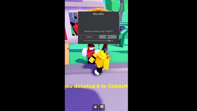 Donating tons of people In Pls Donate... #shorts