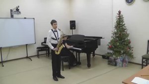 Дуэт: Фокина Елизавета и Хабазашвили Илья - Ж. Бизе. Интермеццо из Сюиты "Арлезианка" № 2.