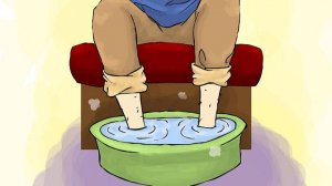 Подстольная подставка для ног с подогревом