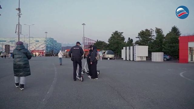 Электросамокаты в действии: МВД запускает пилотный проект в Сириусе