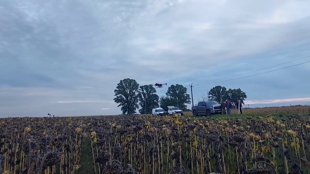 Робота дрона в полі, агродрон внесення ззр дронами, десикація. Продаж дронів смотреть онлайн