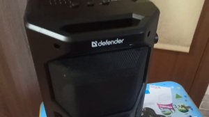 Распаковка — Портативная колонка Defender Rage