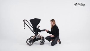 Как отрегулировать подставку для ног в коляске PRIAM CYBEX