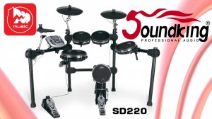 Электронная ударная установка SOUNDKING SD220 || Двухзонные пэды