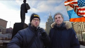 Американец в России (на российском телевидении)