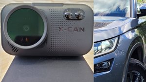 X-CAN Condor COB 3 WiFi DUO, пример абсолютно тихой работы в режиме камеры везде