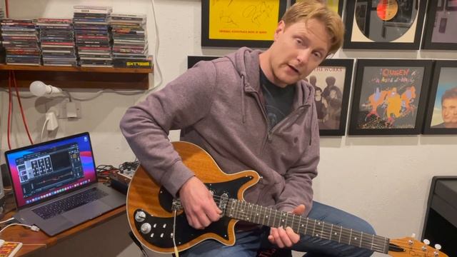 Somebody to Love guitar solo Queen Milton Keynes 1982 tutorial and downloadable guitar tab смотреть онлайн