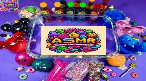 Разноцветный слайм АСМР антистресс