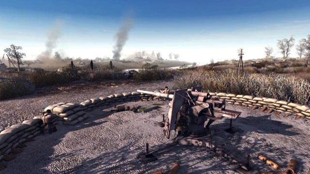 BRUTAL BATTLE OF NARVA! Huge Soviet Assault Advance on 88s - Men of War RobZ Realism Mod Gameplay