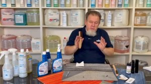 Тарас Дударь рассказывает как пользоваться профессиональным пятновыводителем Kiehl (часть 2)