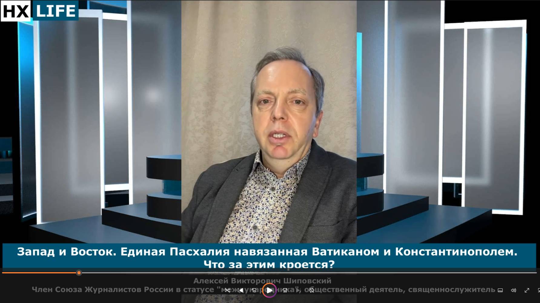 "Запад и Восток. Единая Пасхалия навязанная Ватиканом и Константинополем. Что за этим кроется?"