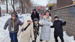 Сочинская команда в снежном Новокузнецке!!