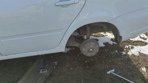 Вибрация на руль, занимаюсь чисткой колес на Лада Гранта
