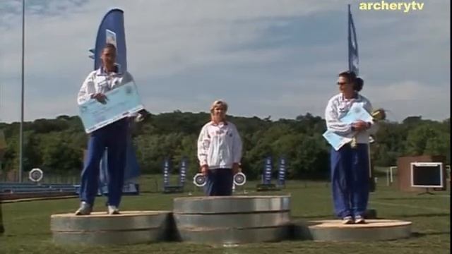 Recurve women's podium | Porec 2006 Archery World Cup stage 1 смотреть онлайн