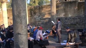 Урок Торы в синагоге на Голанских высотах