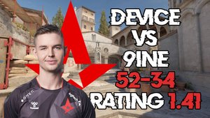 CS2 POV DEVICE (52-34) ASTRALIS vs 9INE (INFERNO) | RES Showdown | 8 февраля