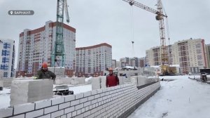 В Барнауле строят самую большую школу в городе